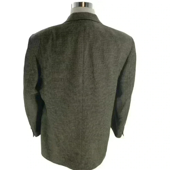 Gianfranco  Italy 100% Wool Fully Lined 3 Button  Coat Jacket Men"s Size 43R - Picture 3 of 10